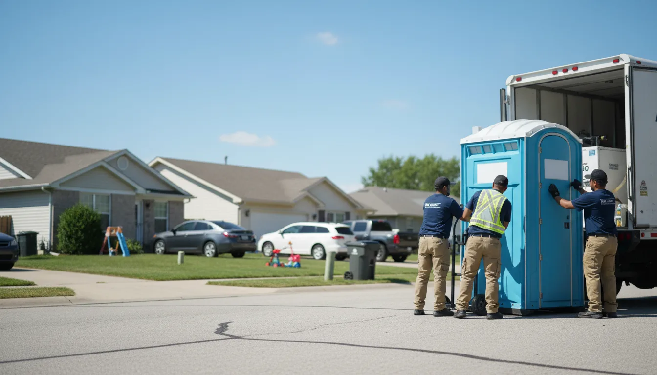 Standard Porta Potty Rentals in Lincoln Park, MI near me